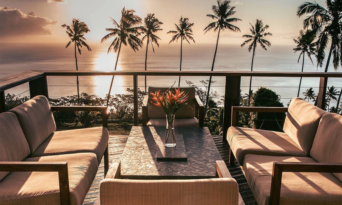 Waiyevo Villa | One of the most private villas in Taveuni with unobstructed views to the ocean.