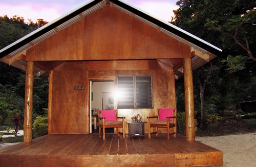 Qamea Island Cabin | Glamping- Beachfront Family Cabin- Qamea Island- off Taveuni