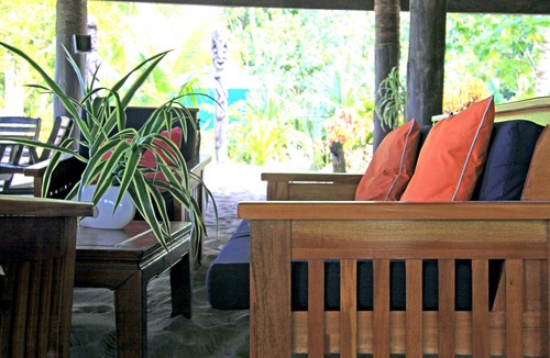 Qamea Island Cabin | Glamping- Beachfront Family Cabin- Qamea Island- off Taveuni