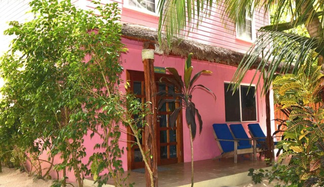 Beach Cottage AC/pool/dock beach- free paddle boards-sleeps 4 in Caye Caulker