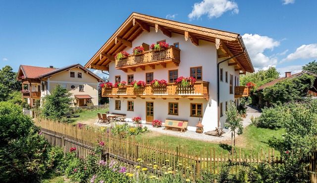 Holiday Apartment “Beim Paulfischer - Eckbankerl” Close to Chiemsee with Balcony & Terrace in Chieming
