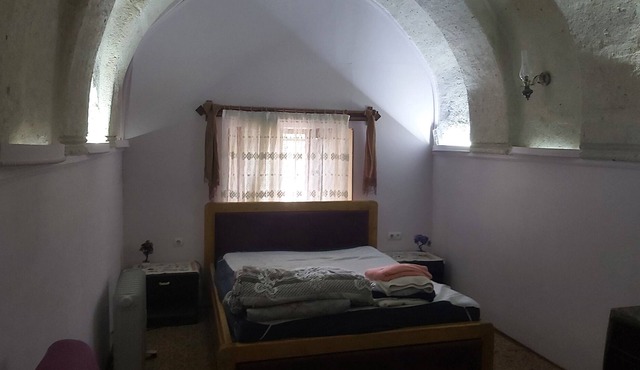 Typical stone house with arches in Avanos / Nevsehir