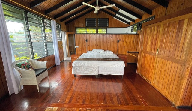 Your Clifftop Home on Taveuni Island, Sleeps 9 with Private Pool in Matei