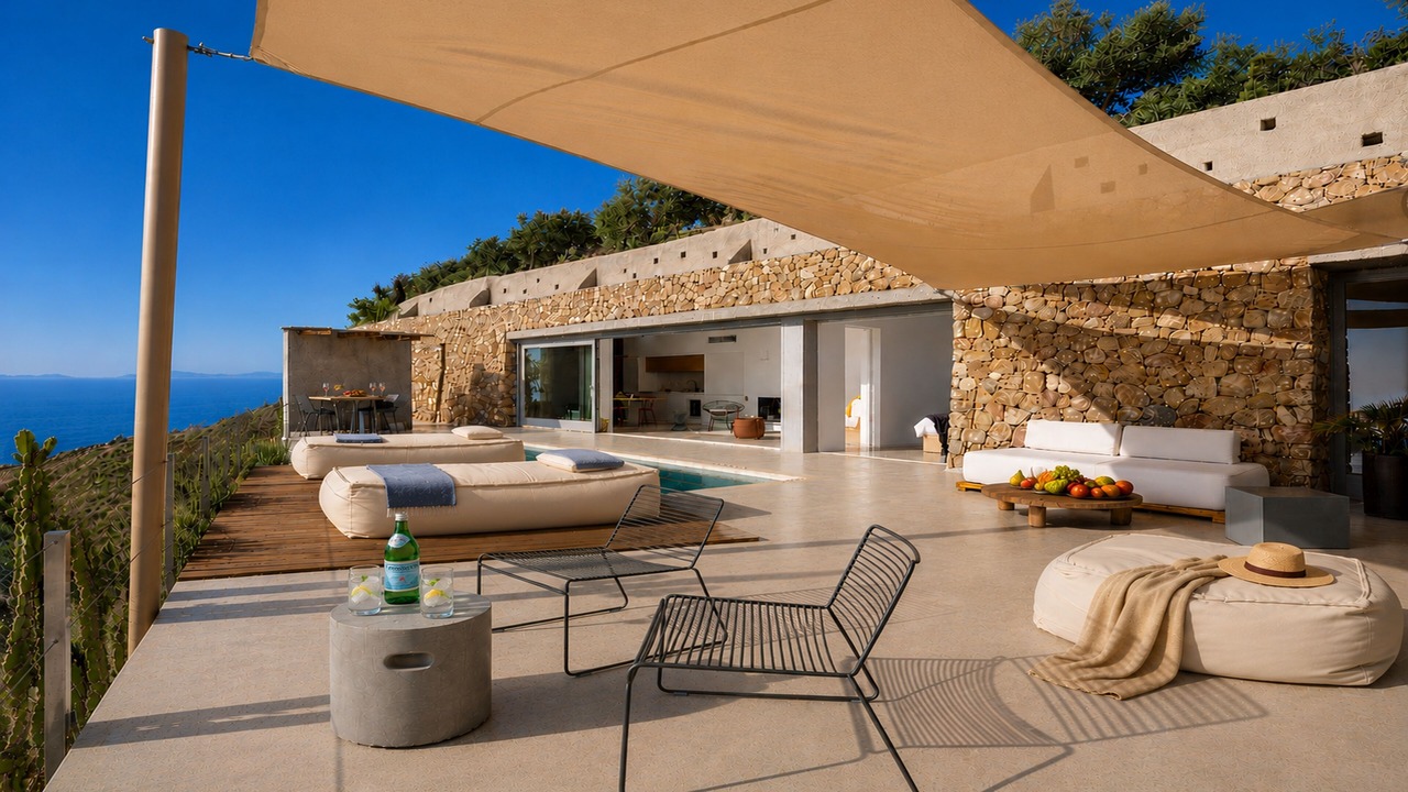 Photo of Patio Balcony in Santorini